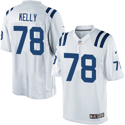 Youth Elite Ryan Kelly Nike Jersey White Road - #78 NFL Indianapolis Colts